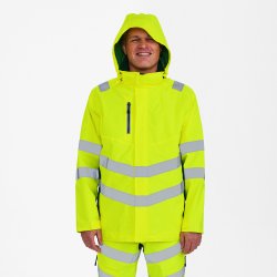 ENGEL Safety parka skaljakke Gul/Grn 1145-930