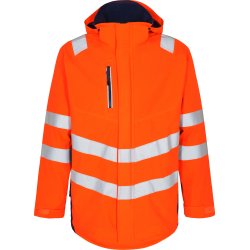 ENGEL Safety parka skaljakke Orange/Blue ink 1145-930