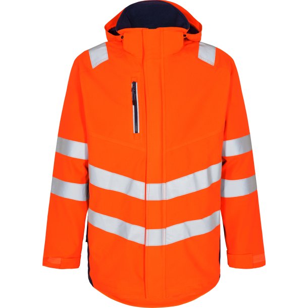 ENGEL Safety parka skaljakke Orange/Blue ink 1145-930