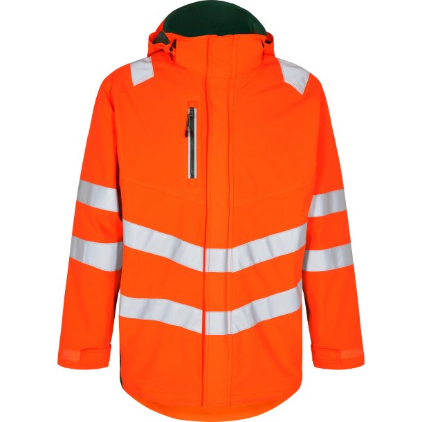 ENGEL Safety parka skaljakke Orange/Grn 1145-930