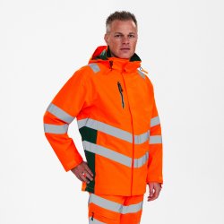 ENGEL Safety parka skaljakke Orange/Grn 1145-930