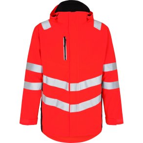 ENGEL Safety parka skaljakke Rd/Sort 1145-930
