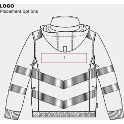 ENGEL Safety pilotjakke Gul/Grn 1247-935