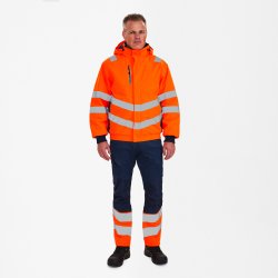 ENGEL Safety pilotjakke Orange/Blue ink 1246-930