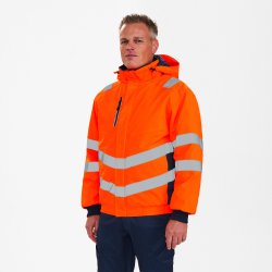 ENGEL Safety pilotjakke Orange/Blue ink 1246-930