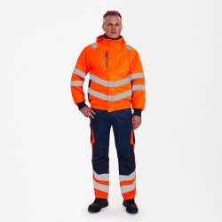 ENGEL Safety pilotjakke Orange/Blue ink 1247-935