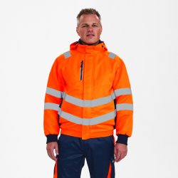 ENGEL Safety pilotjakke Orange/Blue ink 1247-935