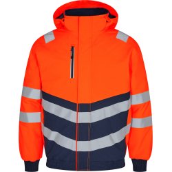 ENGEL Safety pilotjakke Orange/Blue ink 1248-930
