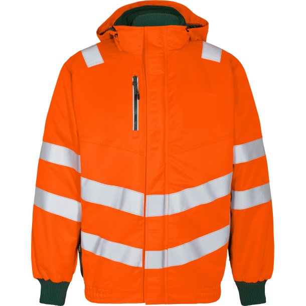 ENGEL Safety pilotjakke Orange/Grn 1247-935