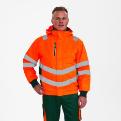 ENGEL Safety pilotjakke Orange/Grn 1247-935