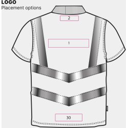 ENGEL Safety poloshirt Gul 9546-182