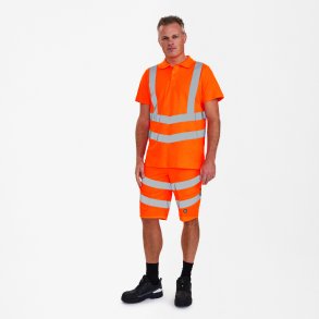 ENGEL Safety poloshirt Hi-vis Orange 9546-182