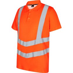 ENGEL Safety poloshirt Hi-vis Orange 9546-182