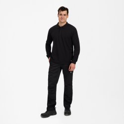 ENGEL Safety+ Polo Shirt Sort 9255-287
