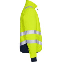 ENGEL Safety quiltet inderjakke Gul/Blue Ink 1159-158