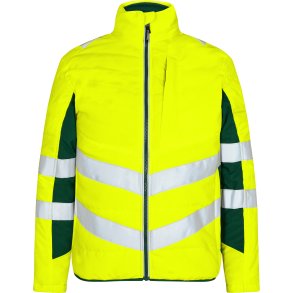 ENGEL Safety quiltet inderjakke Gul/Grn 1159-158