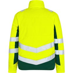 ENGEL Safety quiltet inderjakke Gul/Grøn 1159-158