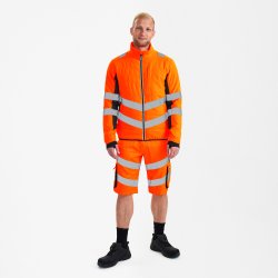 ENGEL Safety quiltet inderjakke Orange/Antrazitgrå 1159-158