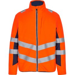 ENGEL Safety quiltet inderjakke Orange/Blue ink 1159-158