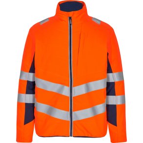 ENGEL Safety quiltet inderjakke Orange/Blue ink 1159-158