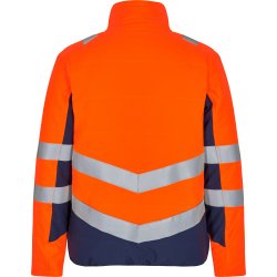 ENGEL Safety quiltet inderjakke Orange/Blue ink 1159-158