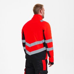 ENGEL Safety quiltet inderjakke Rød/Sort 1159-158