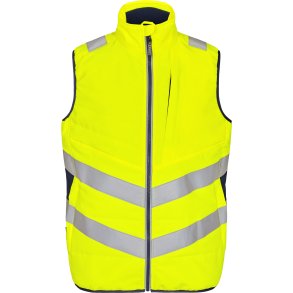 ENGEL Safety quiltet vest Gul/Blue Ink 5159-158