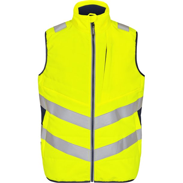 ENGEL Safety quiltet vest Gul/Blue Ink 5159-158