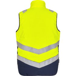 ENGEL Safety quiltet vest Gul/Blue Ink 5159-158