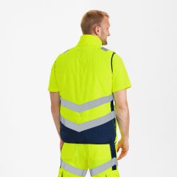 ENGEL Safety quiltet vest Gul/Blue Ink 5159-158