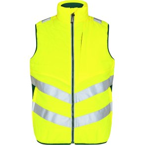 ENGEL Safety quiltet vest Gul/Grn 5159-158