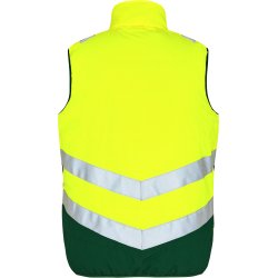 ENGEL Safety quiltet vest Gul/Grn 5159-158