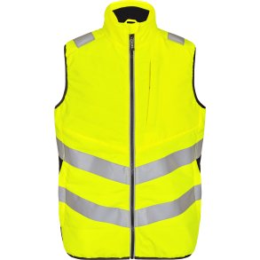 ENGEL Safety quiltet vest Gul/Sort 5159-158