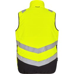 ENGEL Safety quiltet vest Gul/Sort 5159-158