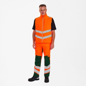 ENGEL Safety quiltet vest Hi-vis Orange 5159-158
