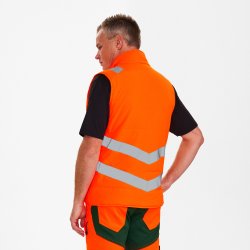 ENGEL Safety quiltet vest Hi-vis Orange 5159-158