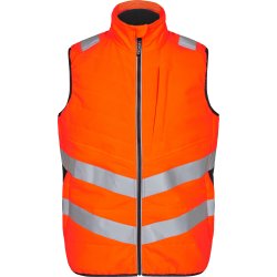 ENGEL Safety quiltet vest Orange/Antrazitgrå 5159-158