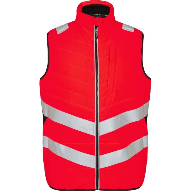 ENGEL Safety quiltet vest Rd/Sort 5159-158