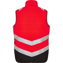 ENGEL Safety quiltet vest Rd/Sort 5159-158