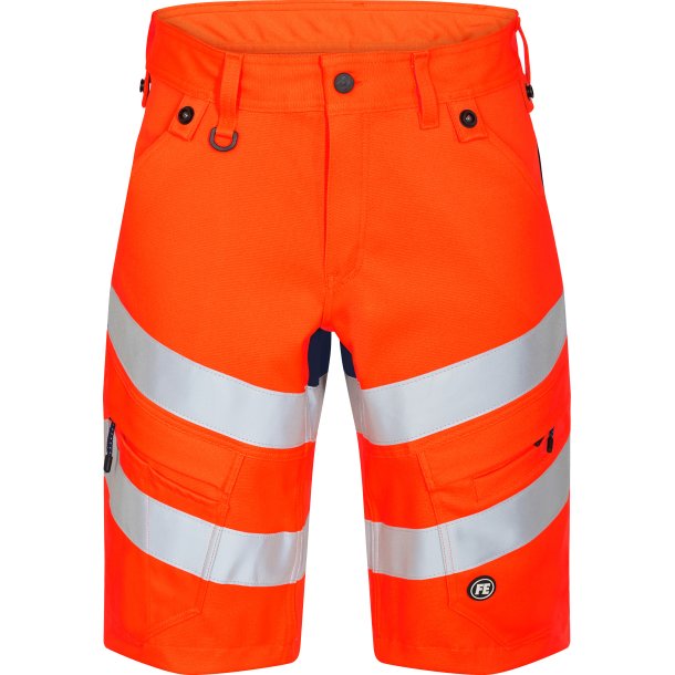 ENGEL Safety shorts Orange/Blue ink 6546-314