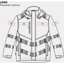 ENGEL Safety skaljakke Orange 1146-930