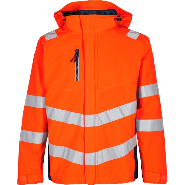 ENGEL Safety skaljakke Orange/Blue ink 1146-930