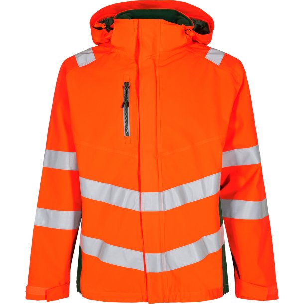 ENGEL Safety skaljakke Orange/Grn 1146-930