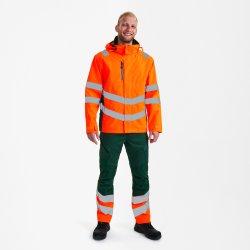ENGEL Safety skaljakke Orange/Grn 1146-930