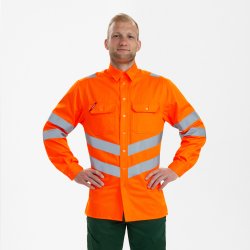 ENGEL Safety skjorte Hi-vis Orange 7011-194