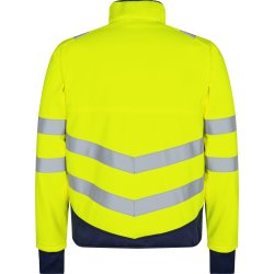 ENGEL Safety softshelljakke Gul/Blue Ink 1150-237