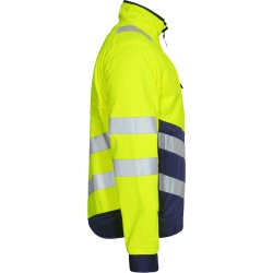 ENGEL Safety softshelljakke Gul/Blue Ink 1150-237