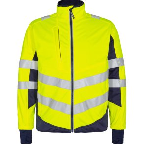 ENGEL Safety softshelljakke Gul/Blue Ink 1158-237