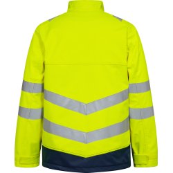 ENGEL Safety+ Softshelljakke Gul/Blue Ink 1324-185
