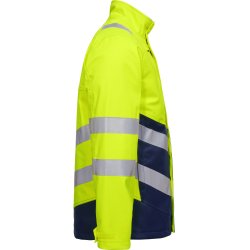 ENGEL Safety+ Softshelljakke Gul/Blue Ink 1324-185